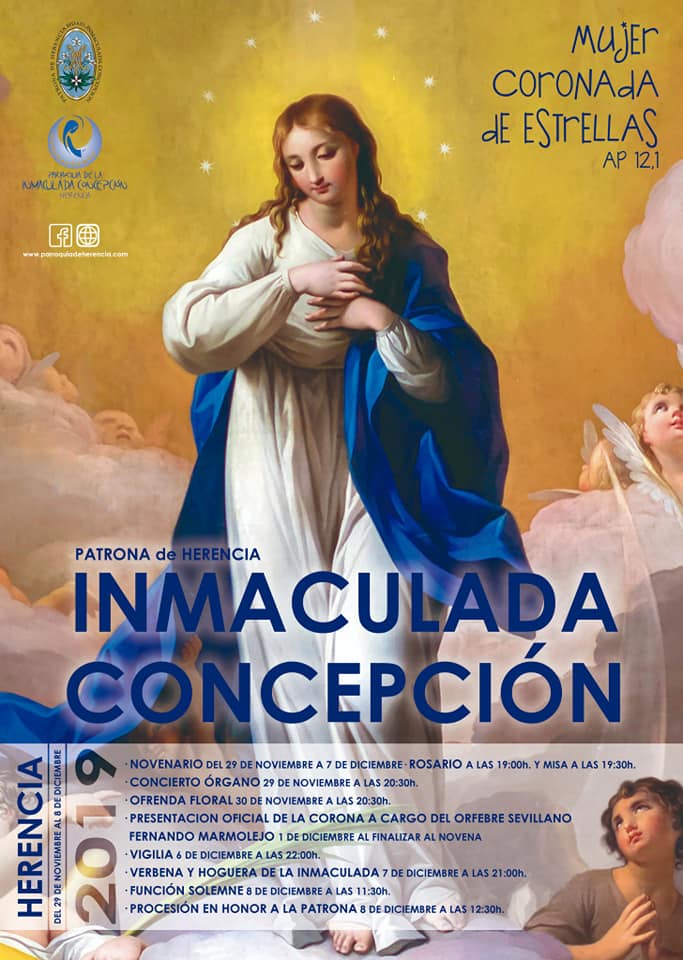 Fiestas patronales de la Inmaculada Concepción 2019 Herencia